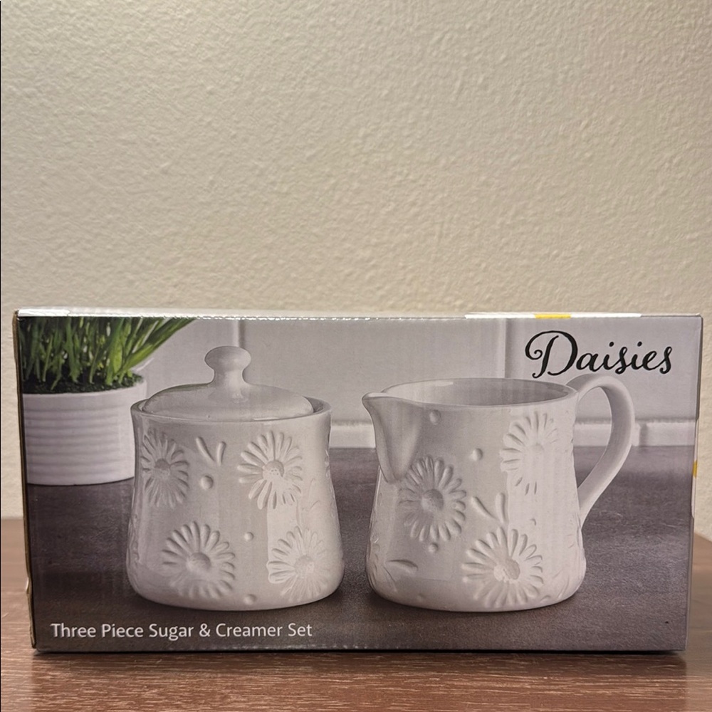 Daisies Sugar & Creamer Set